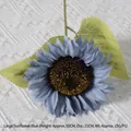 Large Sunflower Blue