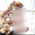 105pcs beige and gold latex balloon arch kit for engagement party decorations - Bohemian Beige Series Style (Set 043)