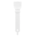 White cat-eared pet food silicone can lid and reusable sealing cover for wet food cans - Cat Face Squeezer White