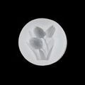 Ronde siliconen tulpenvorm voor fondant bakken en gips decoratie, doorschijnend wit - 1#B59 Transparant Tulpenboeket