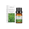 Multi-purpose vanilla aromatherapy essential oil in 10ml brown glass bottle with box - Vanilla