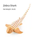 Modello realistico di squalo zebra, statuetta di animale marino per bambini - Stile Squalo Zebra (PL127-693)