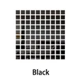 100pcs self-adhesive black acrylic mirror square wall stickers in a 10x10 matrix layout - 2*2cm 100Pcs / Black
