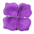 Artificial purple rose petals made of premium fabric for wedding and romantic decoration - Deep Purple (Approx. 100pcs)