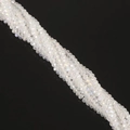 3mm faceted transparent AB glass crystal wheel beads for DIY jewelry making - 3mm (Approx 120pcs) / AB White
