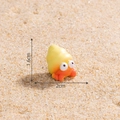 Miniatura di paguro in resina per micro paesaggio fai-da-te, decoro spiaggia, 2 cm - N. 5 Paguro / 1,6cm x 2cm