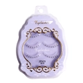 Set of 3 pairs of natural cross false eyelashes in purple N10 model packaging box - Lower Lashes Style N10(磨尖下睫毛3Pairs-N10)