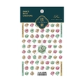 5D wax seal style nail stickers TS-097 with colorful vintage stamps and letters - TS-097 Wax Seal Stamp