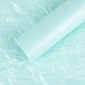 Light blue pearlized tissue paper for gift wrapping and floral bouquet packaging - 【Thick Pearlescent Aqua Blue】20 Sheets 50*70cm
