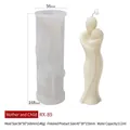 Stampo in silicone madre e figlio per candele fai-da-te con statua finita inclusa - Stampo Artistico Madre e Figlio RX-89