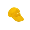 Kids yellow baseball cap with white ROAD embroidery and extended brim for sun protection - Yellow Letter Print