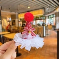 Cute red sequined Christmas hat hair clip with a red bow and golden bell decoration - 1# Christmas Hat Clip-Red Sequin Cone
