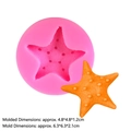 Stampo in silicone a forma di stella marina per decorazioni torte e creazioni in resina - Stile 3-Stella marina 3D
