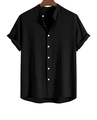 Camicia con Collo alla Coreana Nero (XCS02425052604)