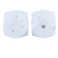 Perle esagonali in silicone 17mm trama granito per creazione gioielli dentizione - Granito