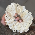F1383 Ruth Serre-tête En Dentelle Blanche