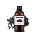 Organic 100ml Black Seed Oil in brown glass bottle for hair face and body care - Black Seed Oil 100ml