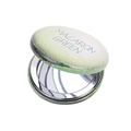 Tragbarer Klappspiegel in Macaron-Form in Mattgrün für das Auffrischen von Make-up - Minzgrün
