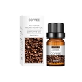 10ml Coffee scent aromatherapy oil in brown amber glass bottle with white retail box - Coffee