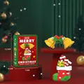 Christmas building blocks set featuring golden bells and a colorful candy stocking toy - Bell and Stocking (245 PCS)