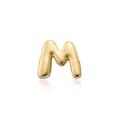Gold Letter M Accessory Only (Without Chain)