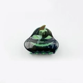 Pinza per capelli Halloween luminosa in verde scuro e nero design Gengar - Zucca Nera 6cm