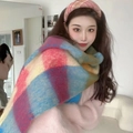 Pink Blue Beige Mix