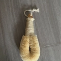 Fine Cord Wrapped Sisal Dry Brush 23x9cm