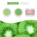 Green kiwi hydrating lip scrub 05 with large particles for gentle exfoliating care - 05# Kiwi