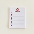 Minimalist cherry pattern To-Do list notepad with stripes and Korean ins style - Cherry Stripes (To Do List)