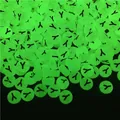 Glow in the dark acrylic alphabet beads with letter Y for DIY jewelry making - Letter Y (100Pcs/Pack)