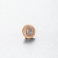 Sparkling champagne round cut zircon stud component for DIY sweet geometric jewelry - 6.2MM / Light Orange/Mocha (29#)
