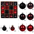 New 44Pcs Box (Black Red)