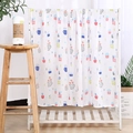 Musselin-Pucktuch aus Bambus-Baumwolle für Babys mit bunten Zeichentrick-Pflanzenmustern - 105*120cm / Bambus-Baumwolle Blumentopf