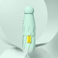 Compacte 5-voudige parasol in Morning Mist groen met UPF 50+ uv-beschermende coating - Lichtgroen