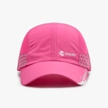 Cappellino da baseball traspirante in rete rosa acceso per l'estate con logo sport - Regolabile / Rosa Rosso