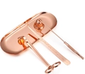 Rose Gold 4-Piece Set (Bell Snuffer + Tray)