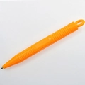Orange nail art cat eye magnet tool with non-slip handle and hanging hole design - CT-09 Cat Eye Pen Magnet