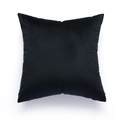 Square black velvet woven sofa pillow in Nordic style for bedding and living room decor - Dutch Velvet - Midnight Black 45*45cm / Pillowcase (pillow Insert Not Included)