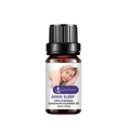 LurnaoQueen 10ml Sleep Blend essential oil in dark amber glass bottle with black cap - Good Sleep Blend Essential Oil