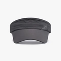 Breathable dark grey quick-dry sun visor hat with mesh ventilation holes for outdoors - Dark Gray