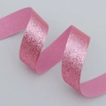 Glinsterend roze polyester lint 2,5 cm breed voor geschenkverpakking en decoratie - Roze (2.5cm*10 Yards)