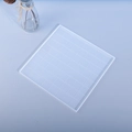 Translucent silicone square 8x8 grid mold for DIY resin international chessboards - Medium Chessboard (28*28cm)