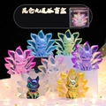Ancient mythical nine-tailed fox blind box figures in various colorful resin finishes - Kunlun Nine-tailed Fox Series 1 Set of 4 / Full Box Set