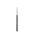 Rancai black eyeshadow blending brush with soft white synthetic bristles and silver ferrule - Round Blending Brush (Faux Wool)