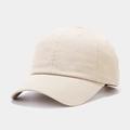 Cappellino da baseball classico color crema in tessuto di cotone twill premium - Regolabile / Beige