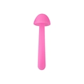Segnalibro a fungo in silicone rosa acceso con manico lungo su sfondo bianco - Piccolo / Rosa