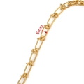 6mm wide golden stainless steel chunky link chain for DIY jewelry making - Basic Link Chain 6mm / Gold
