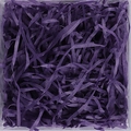 Vibrant purple shredded raffia paper for gift box stuffing and decorative packaging - Dark Purple