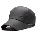 Outdoor quick-dry baseball cap with adjustable sunshade for sports - Dark Gray (KAIRUI)
